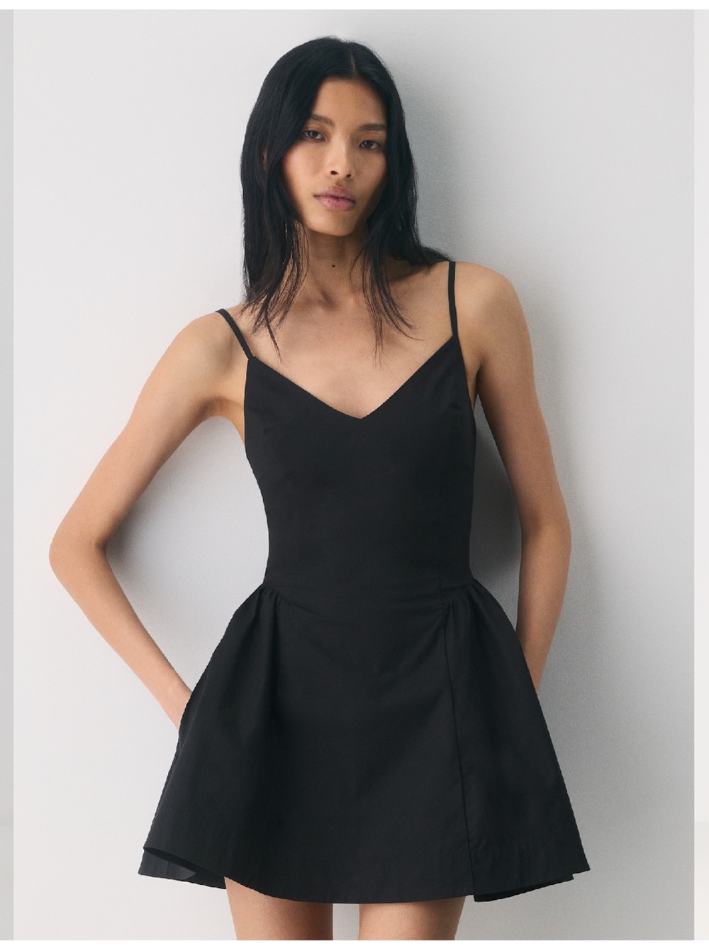 Aritzia Wilfred Technique Poplin Mini Dress - Picture 2 of 11